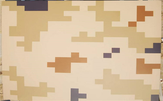 舟山荒漠迷彩漆喷涂